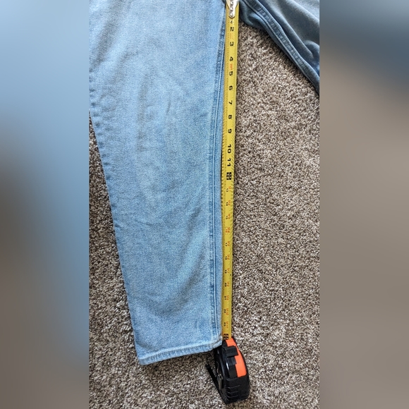 BDG Urban Outfitters High Rise Slim Girlfriend Jeans Light Wash Indigo Size 31 - Picture 7 of 7